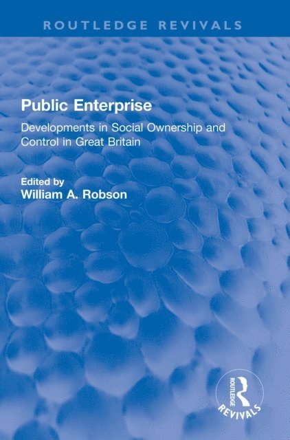 William Robson - Public Enterprise, E-bok