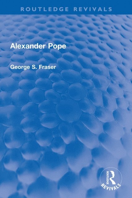 G.S. Fraser - Alexander Pope, E-bok