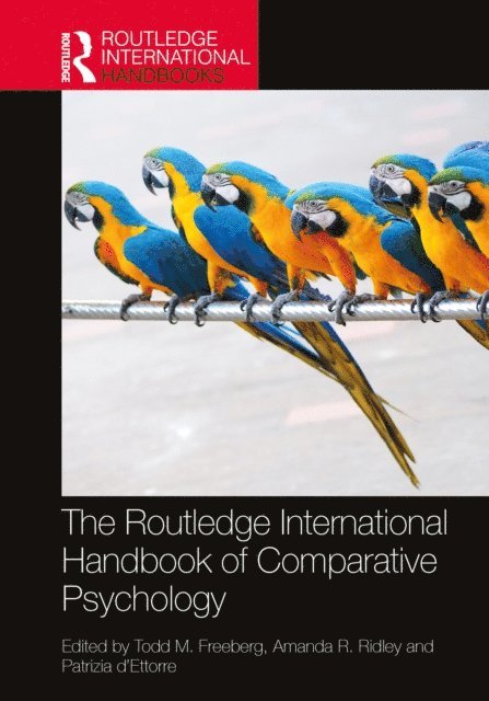 Patrizia d'Ettorre, Amanda R. Ridley, Todd M. Freeberg - Routledge International Handbook of Comparative Psychology, E-bok