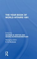 The Year Book Of World Affairs, 1981