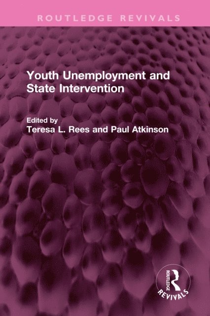 Teresa L. Rees, Paul Atkinson - Youth Unemployment and State Intervention, E-bok