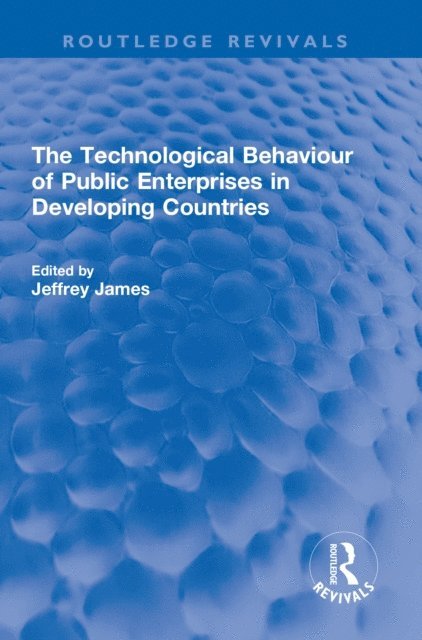 Jeffrey James - Technological Behaviour of Public Enterprises in Developing Countries, E-bok