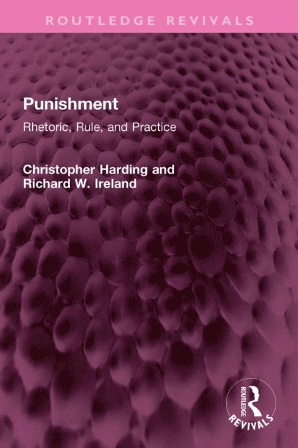 Richard W. Ireland, Christopher Harding - Punishment, E-bok
