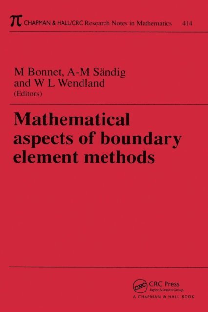 Marc Bonnet - Mathematical Aspects of Boundary Element Methods, E-bok