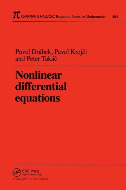 Peter Takac, Pavel Krejci, Pavel Drabek - Nonlinear Differential Equations, E-bok