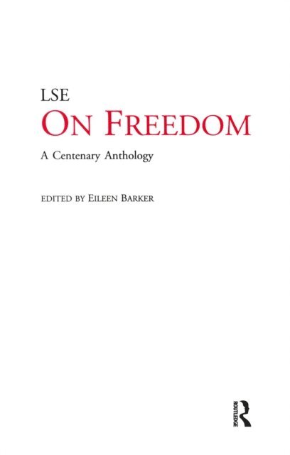 Eileen Barker - On Freedom, E-bok