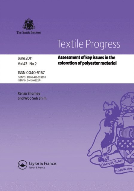 Woo Sub Shim, Renzo Shamey - Assessment of Key Issues in the Coloration of Polyester Material, E-bok