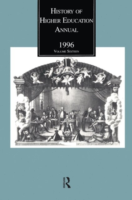 Roger L. Geiger - History of Higher Education Annual: 1996, E-bok