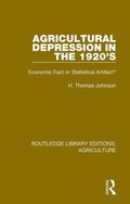 Agricultural Depression in the 1920''s