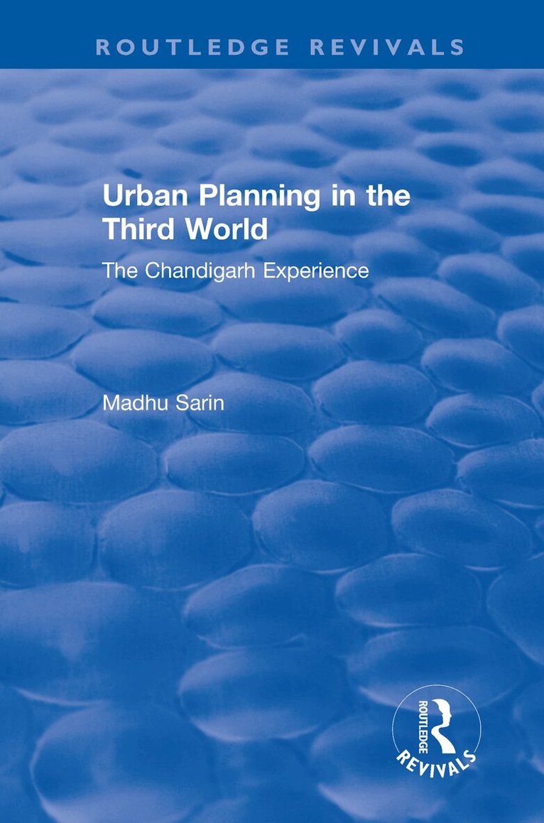 Madhu Sarin - Urban Planning in the Third World, E-bok