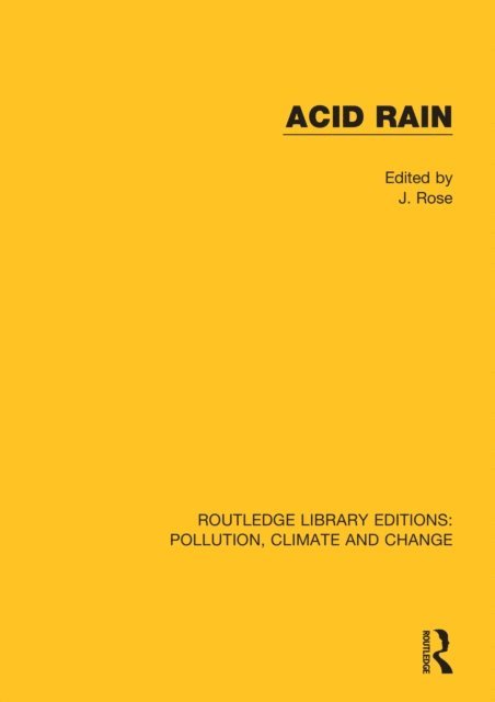 J. Rose - Acid Rain, E-bok