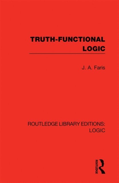 J. A. Faris - Truth-Functional Logic, E-bok