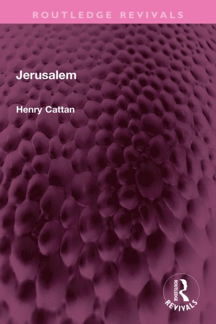 Henry Cattan - Jerusalem, E-bok. Tillgänglighet: Lägg i varukorg