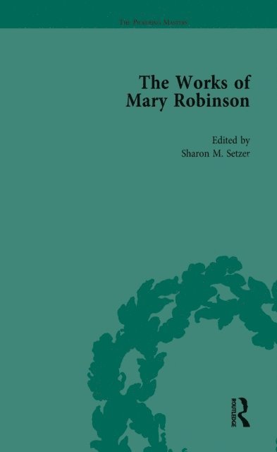 William D Brewer - Works of Mary Robinson, Part I, E-bok