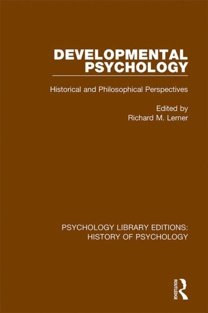 Richard M. Lerner - Developmental Psychology, E-bok