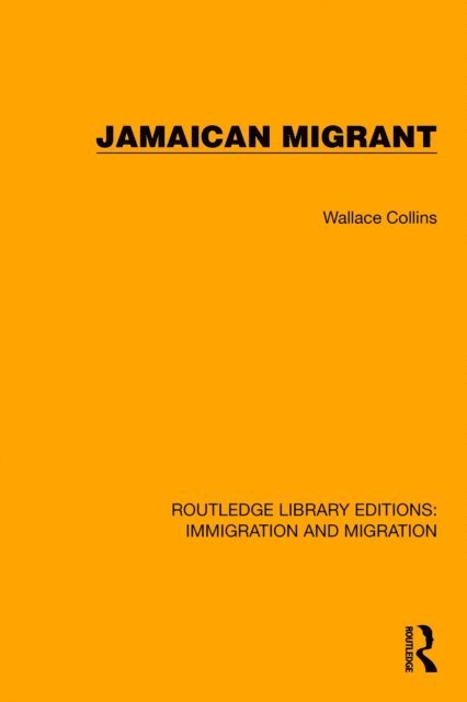 Wallace Collins - Jamaican Migrant, E-bok