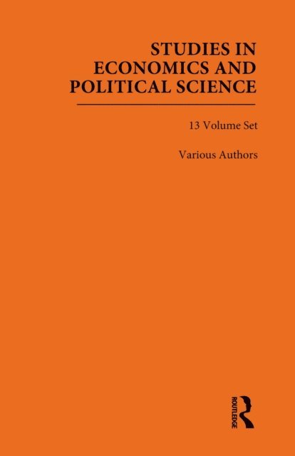 Various - Studies in Economics and Political Science, E-bok