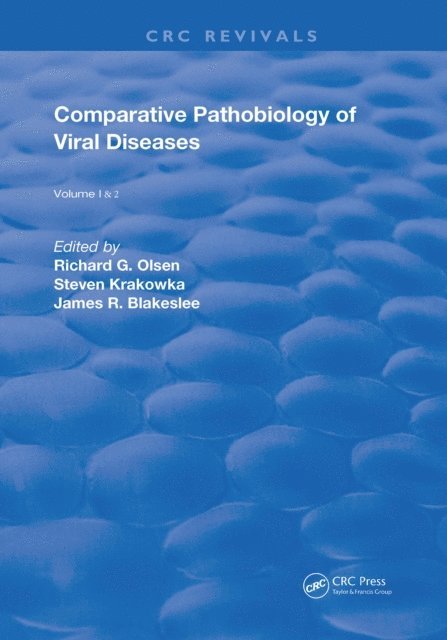 James R. Blakeslee, Steven Krakowka, Richard G. Olsen - Comparitive Pathobiology of Viral Diseases, E-bok. Tillgänglighet: Lägg i varukorg