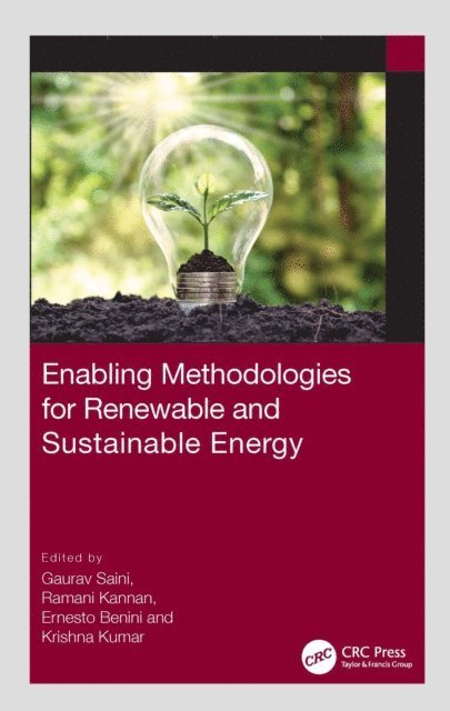 Krishna Kumar, Ernesto Benini, Ramani Kannan, Gaurav Saini - Enabling Methodologies for Renewable and Sustainable Energy, E-bok