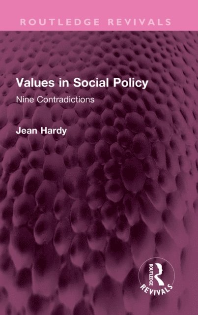 Jean Hardy - Values in Social Policy, E-bok