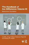 Handbook of Sex Differences Volume III Behavioral Variables
