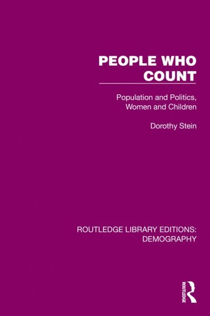 Dorothy Stein - People Who Count, E-bok