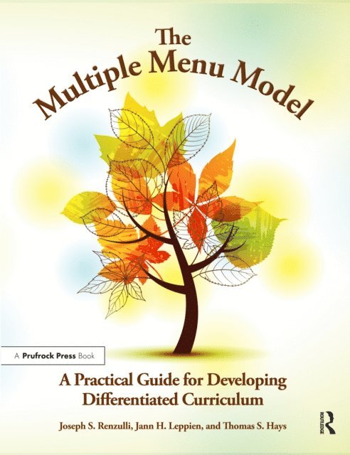 Joseph Renzulli - Multiple Menu Model, E-bok