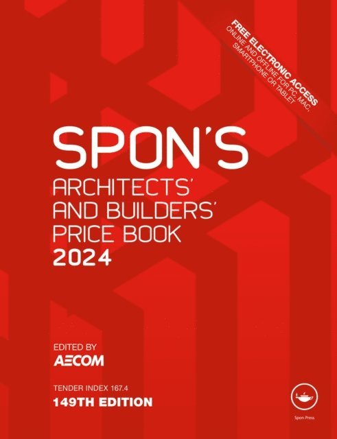 AECOM - Spon's Architects' and Builders' Price Book 2024, E-bok