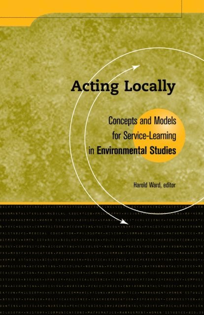 Harold Ward - Acting Locally, E-bok