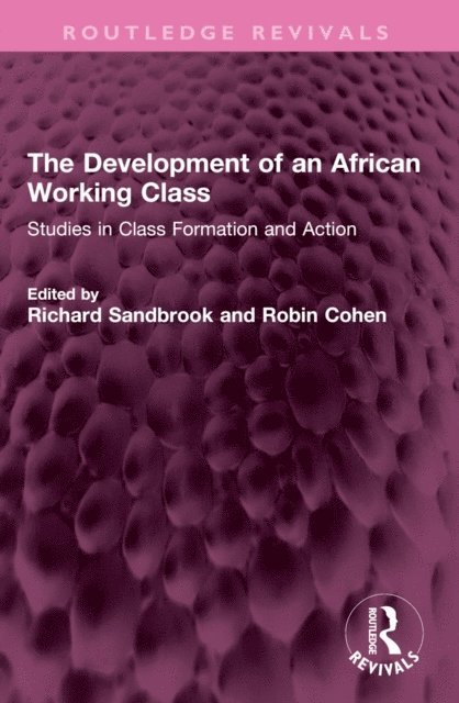 Robin Cohen, Richard Sandbrook - Development of an African Working Class, E-bok