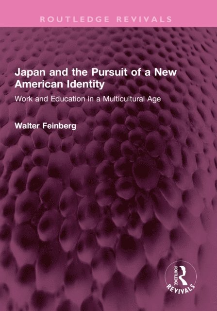 Walter Feinberg - Japan and the Pursuit of a New American Identity, E-bok