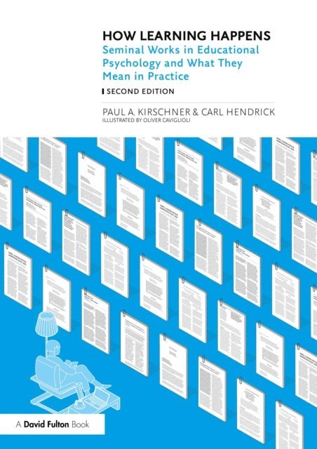 Carl Hendrick, Paul A. Kirschner - How Learning Happens, E-bok