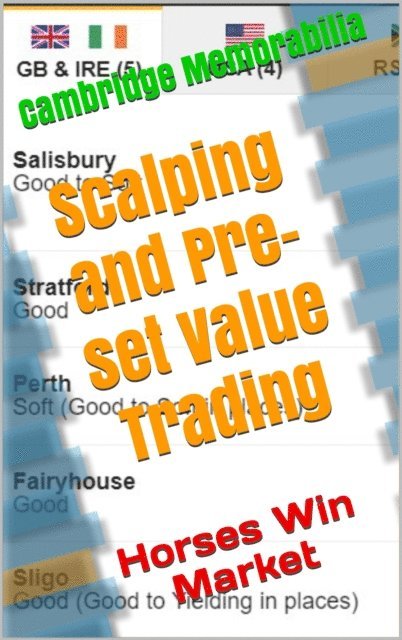 Cambridge Memorabilia - Scalping and Pre-set Value Trading: Horses Win Market, E-bok. Tillgänglighet: Lägg i varukorg