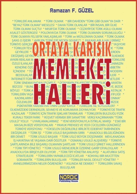 Ramazan F. Guzel - Ortaya KarA sA k Memleket Halleri, E-bok