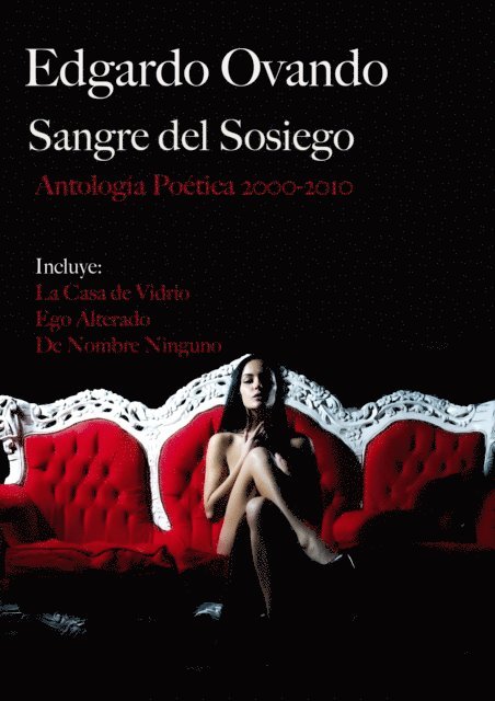 Edgardo Ovando - Sangre del Sosiego (Poesia), E-bok
