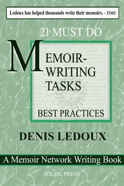 Denis Ledoux - 21 Must-Do Memoir-Writing Tasks, E-bok. Tillgänglighet: Lägg i varukorg