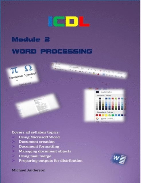 Michael Anderson - ICDL Word Processing, E-bok