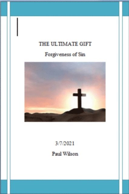 Paul Wilson - Ultimate Gift, E-bok