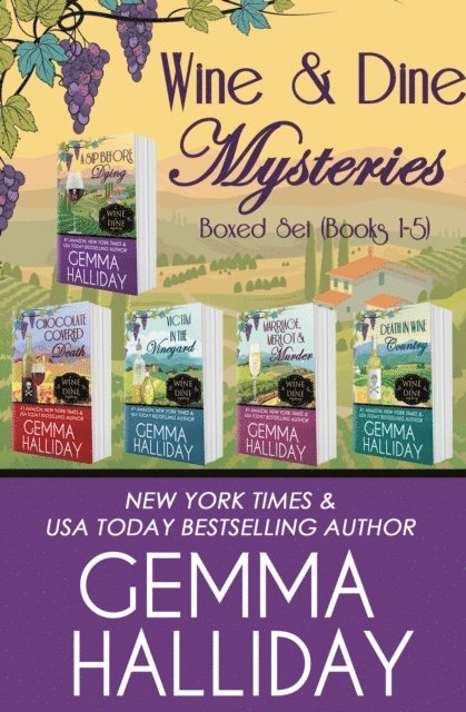 Gemma Halliday - Wine & Dine Mysteries Boxed Set (Books 1-5), E-bok