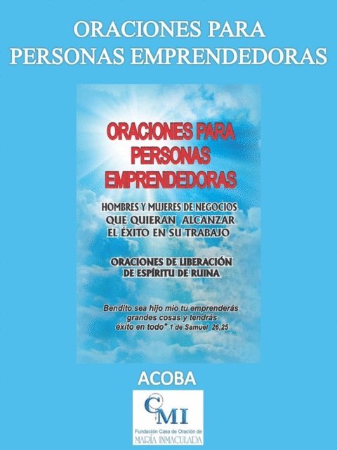 ACOBA - Oraciones para personas emprendedoras, E-bok