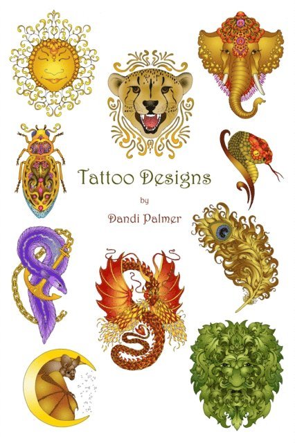 Dandi Palmer - Tattoo Designs, E-bok
