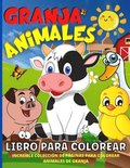 Animales De Granja Libro De Colorear Para Ninos