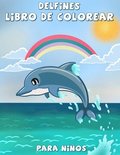 Delfines libro de colorear para ninos