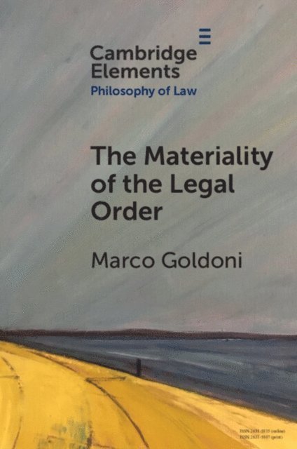 Marco Goldoni - Materiality of the Legal Order, E-bok