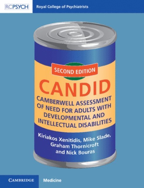Nick Bouras, Graham Thornicroft, Mike Slade, Kiriakos Xenitidis - Camberwell Assessment of Need for Adults with Developmental and Intellectual Disabilities, E-bok