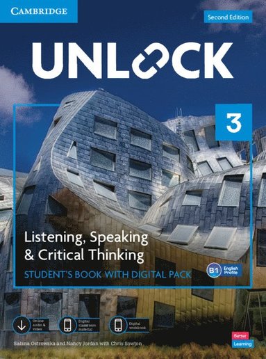 Unlock Level 3 Listening, Speaking and Critical Thinking Student's Book with Digital Pack av Sabina Ostrowska, Nancy Jordan