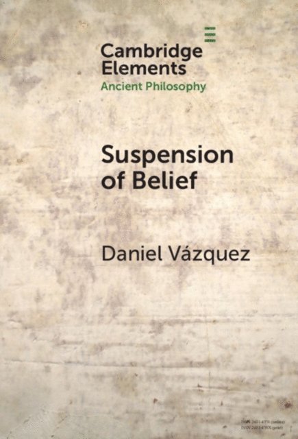 Daniel Vazquez - Suspension of Belief, E-bok