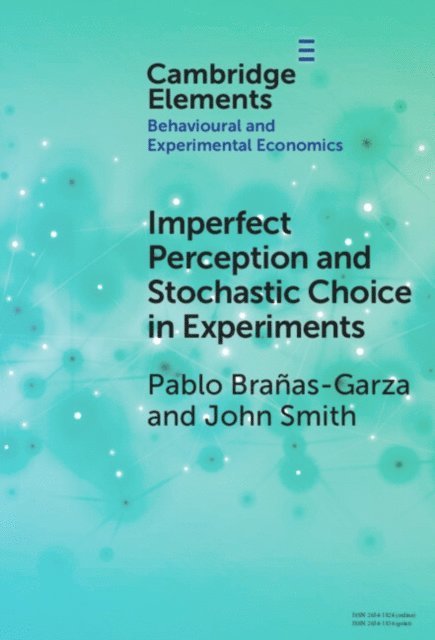 John Alan Smith, Pablo Branas-Garza - Imperfect Perception and Stochastic Choice in Experiments, E-bok