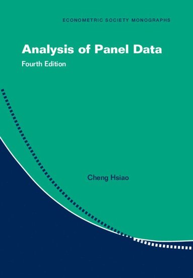 Analysis of Panel Data av Cheng Hsiao