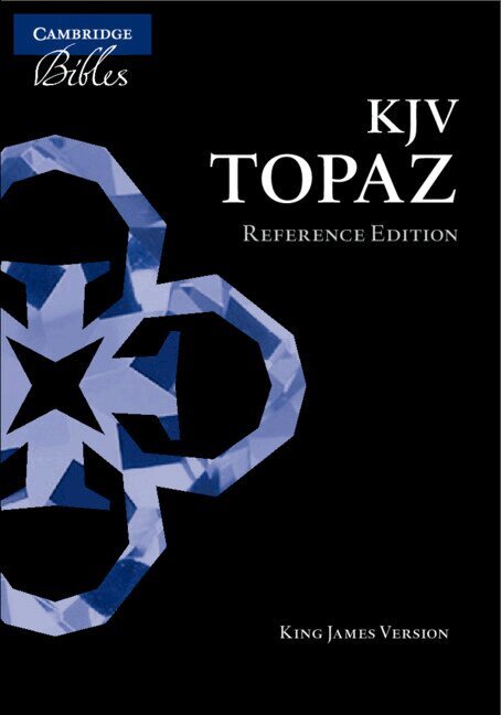 TBD - KJV Topaz Reference Edition, Dark Blue Goatskin Leather, KJ676:XRL, Inbunden